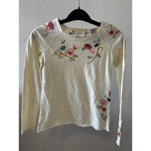 Vintage GUESS Embroidered Top Tee Kids Size 10 / 12 M